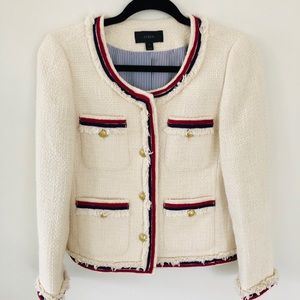 J.Crew tweed blazer